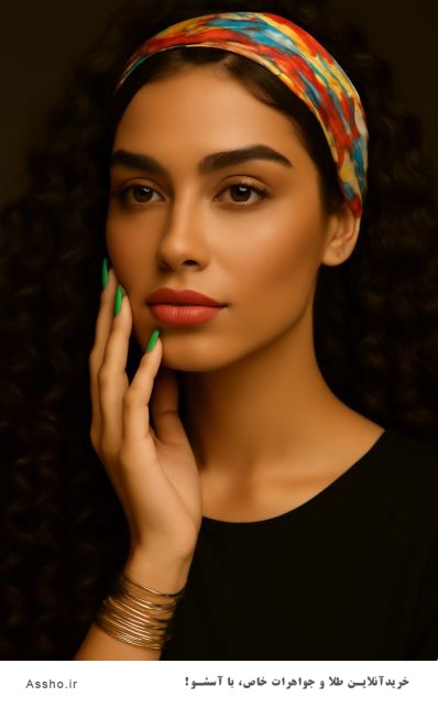 عکس النگو آینه ای ریز